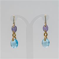 Pendientes Nanis Mujer ENDLESS in Oro amarillo Diamante 0.06 Ct OS2-543 - OS2-543